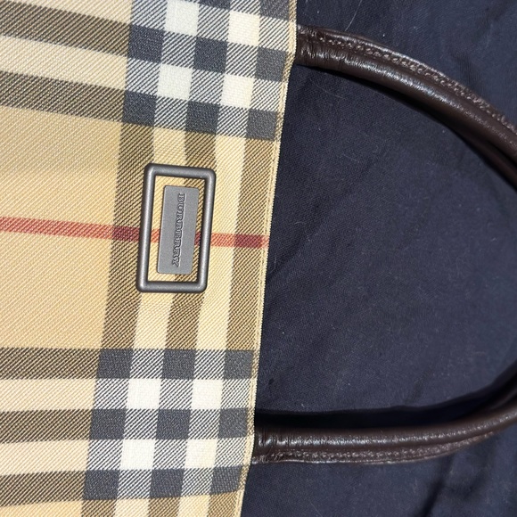 Burberry, Vintage medium Check Tote Bag - Picture 3 of 5